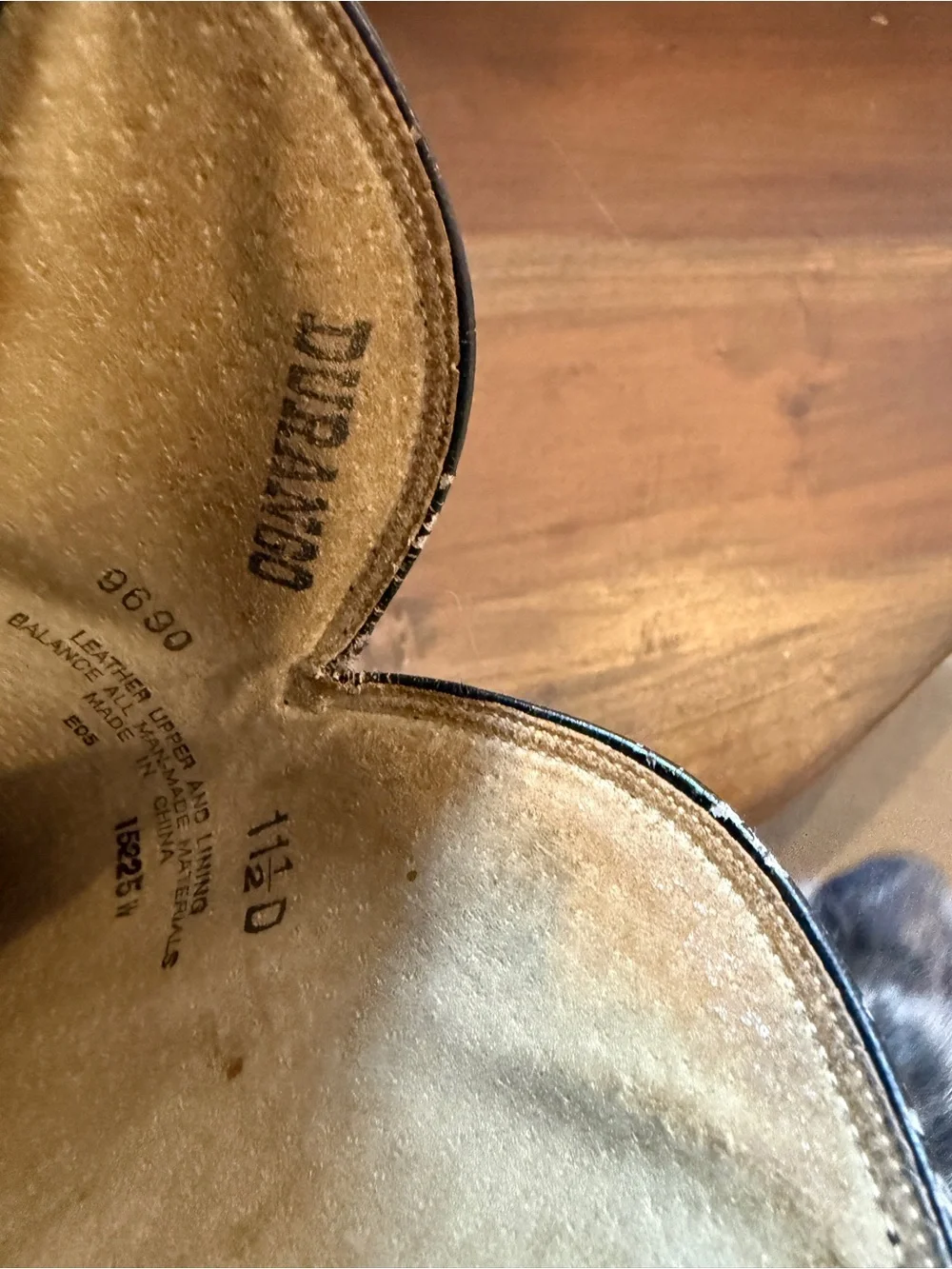 Durango Black Pull-On Western Leather Boots